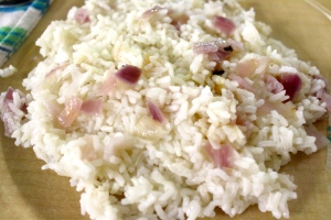 Onion with RIce